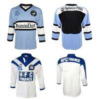 High qual NFL 1985 pit bulls retro version 1988 Sharks retro version long-sleeved rugby shirt Sharks rugby