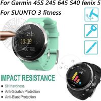 【Trending】 กระจกเทมเปอร์ฟิล์ม D35ปกป้องหน้าจอสำหรับ Suunto 3,ฟิตเนสสำหรับ Garmin Forerunner 45S 245 645เข้าใกล้ S40/Fenix5S