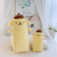 Sanrio น่ารัก Pom Pom Purin ตุ๊กตาของเล่นยัดไส้สัตว์การ์ตูนน่ารัก Pompurin ตกแต่งห้องอะนิเมะของขวัญสำหรับเด็กตุ๊กตาสุนัข