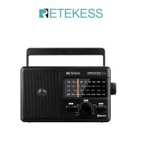 Retekess Tr626 Am Fm Lw วิทยุสั้นรับสัญญาณวิทยุ World Band ขนาดพกพาพร้อมแบตเตอรี่ Ac Or D สําหรับใช้ในบ้าน (สีดํา)