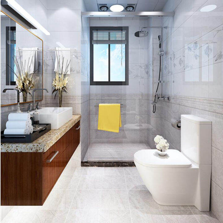 Toilet tile 300x600 modern minimalist bathroom matching ceramic tile