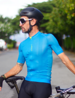 Cycling Jersey Men - LOGIN Sprinter Collection - Hugo Blue