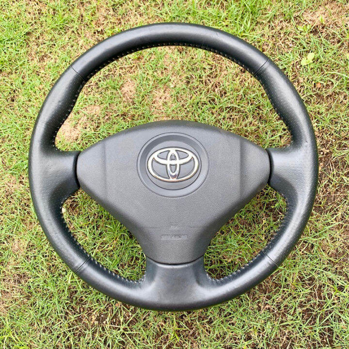 TOYOTA LEATHER STEERING FOR CELICA CALDINA VIOS COROLLA SEG AE92 AE101 ...