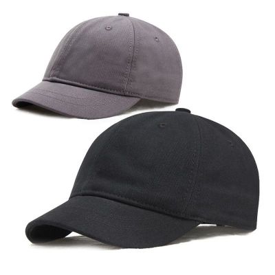 ✟ Niche Japanese retro short eaves soft top peaked hat men and women summer Korean fashion casual baseball cap all-match trend