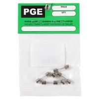 ?ขายดี!! ฟิวส์หลอดแก้ว PGE 10A 5ชิ้น ฟิวส์ GLASS TUBE FUSE PGE 10A 5EA