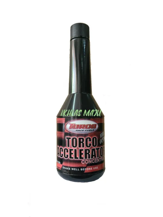 TORCO UL Accelerator Race Fuel Concentrate the Best Octane Booster Ron
