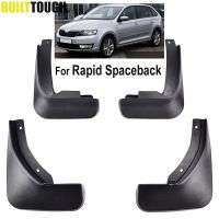 Fit สำหรับ Rapid 2013 2014 2015 2016 2017 2018 Spaceback Hatchback Hatch Mudflaps Splash Guard Mudguards ด้านหน้าด้านหลัง