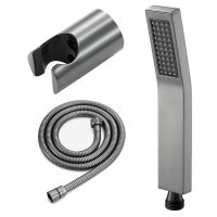 Hand Held Shower Head with Wall Connector and 1.5M Hose Set Water Saving Copper Handheld Sprayer Shower Accessories