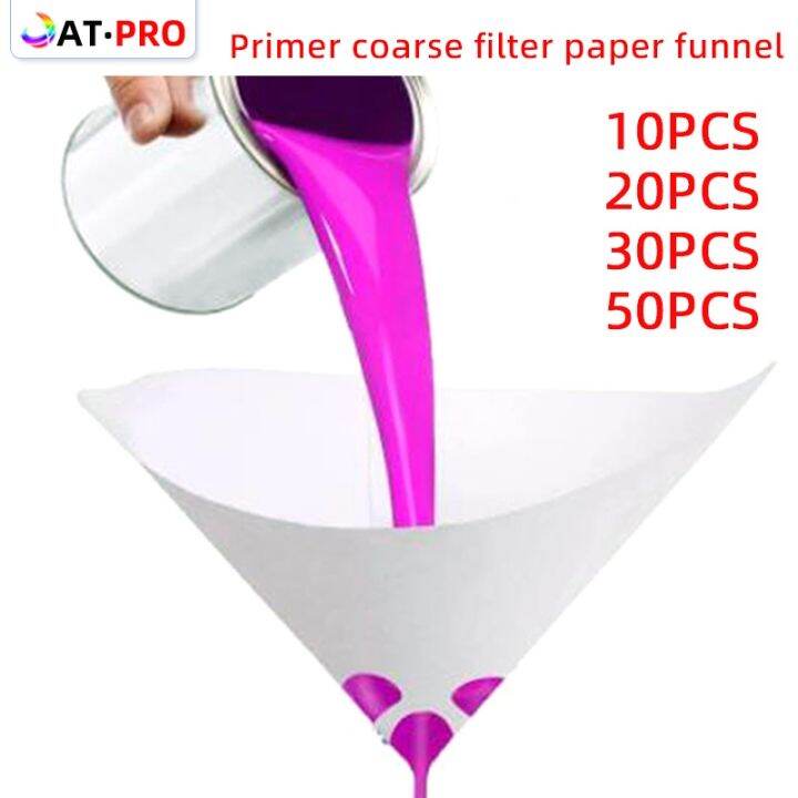 [Funnels] Disposable Paint Filter Spray Paper Conical Purification Cup
