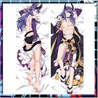 อะนิเมะเกม Onmyoji Yasha Shutendoji Shiromujo Kuromujo Dakimakura ปลอกหมอนอิงหมอนอิง 50 * 150 ซม