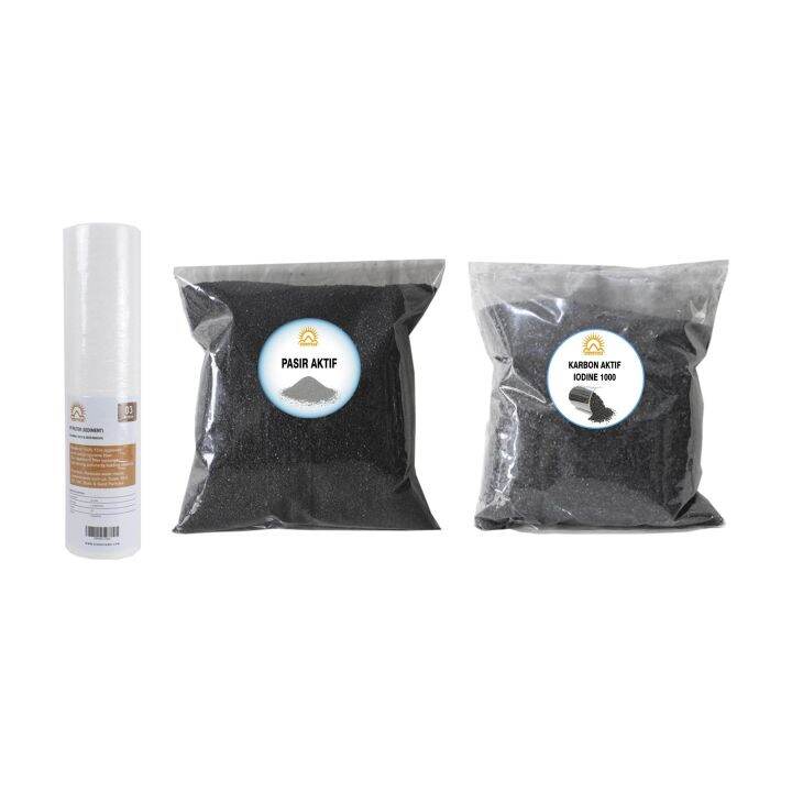 Filter Air sumur / Filter air zat besi / kuning berkarat / Paket Refill