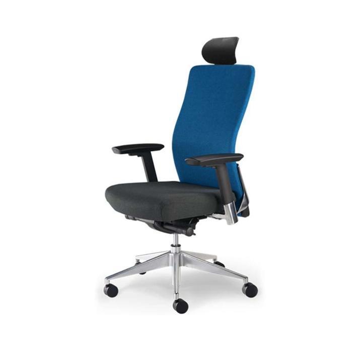 modernform-เก้าอี้สำนักงาน-รุ่น-series15-เบาะสีดำ-พนักพิงสูง-สีน้ำเงิน-เก้าอี้ทำงาน-เก้าอี้ออฟฟิศ-เก้าอี้ผู้บริหาร-เก้าอี้ทำงานที่รองรับแผ่นหลังได้ดีเป็นพิเศษ-ปรับที่วางแขนได้-3-ทิศทาง-ปรับล็อคเอนพนัก
