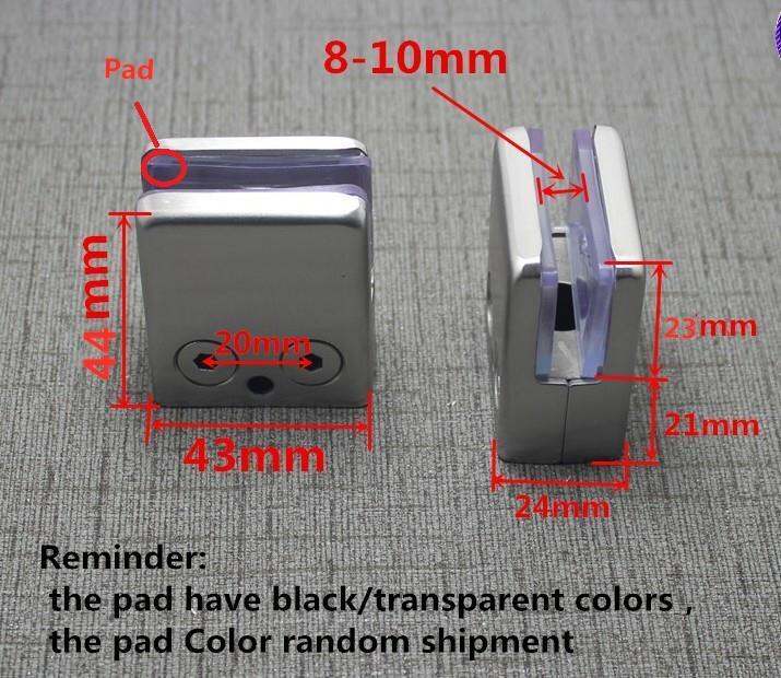 4pcs-stainless-steel-square-clamp-holder-bracket-clip-for-glass-shelf-handrails-silver