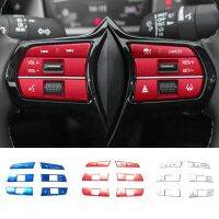 Car Multi-Function Steering Wheel Button Decoration Cover for Honda Civic 11Th Generation 2022-2023