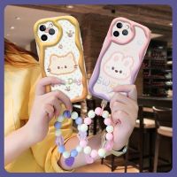 lovely texture Phone Case For iphone11 Pro Pendants Wave border luxurious youth Love bracelet Heat dissipation flower