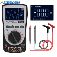 Aideepen มือถือ O Scilloscope มัลติมิเตอร์2 In 1จอแสดงผล LCD มัลติฟังก์ชั่ทดสอบดิจิตอล O Scilloscope