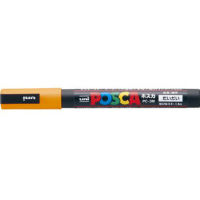 ญี่ปุ่น 10Pc X UNI MITSUBISHI Pencil MITSUBISHI PENCIL PC 3M 4 [Posca Fine Round Lead,Orange] Abies5Star