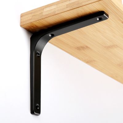 ∋ஐ✤ 1pcs Stainless Steel Shelf Thickened Wall L-shaped Fixed Bracket Support Shelf Support Frame L word protection angle de meuble