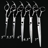 5 quot;/5.5 quot;/6 quot;/6.5 quot;/7 quot; hair scisssors Professional Hairdressing scissors set Cutting Barber shears High quality Personality