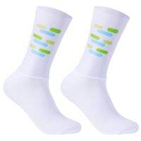 2023 High quality new style Aero pro mens and womens mid-tube cycling socks breathable thin dynamic sports socks cycling socks splicing air