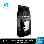 SHIN cà phê - Espresso E2 1Kg Hạt - Cà phê nguyên chất pha máy