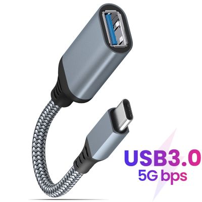 Chaunceybi USB 3.0-Type C อะแดปเตอร์ตัวผู้เป็นตัวเมียสำหรับขั้วต่อไดรฟ์ข้อมูล F3 Oneplus