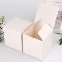 100pcs 5x5x5/6x6x6/7x7x7/8x8x8cm Blank White Cardboard Paper Gift Box Kraft Paper Candy Box Packaging DIY Baking Cookie Wrapper