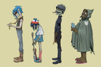 โปสเตอร์วง Gorillaz กอริลลาซ Music Poster รูปภาพ ของขวัญ ของสะสม แต่งบ้าน ของแต่งห้อง โปสเตอร์ขนาดใหญ่ โปสเตอร์แต่งห้อง โปสเตอร์ติดผนัง 77poster