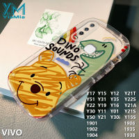 YiaMia น่ารัก Crayon Shin-Chan เคสโทรศัพท์ดิสนีย์สำหรับ VIVO Y17 Y15 Y12 Y11 Y21T 1901 1904 Y51 Y31 Y35 Y22S Y16 Y21 Y15S Y01 Y21S Y33S Y33T T1X Y22 Y19 Y30i Y21A Y36 การ์ตูนฝาหลัง TPU นิ่มลายเคสโทรศัพท์กราฟฟิตี