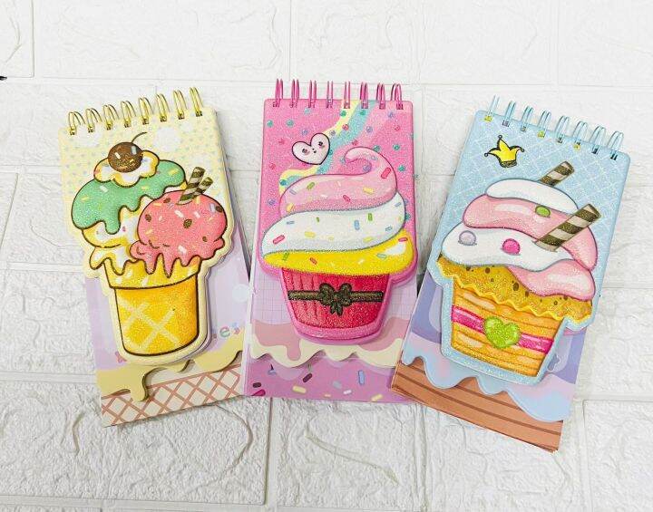 Ice Cream cute notepad notebook Lazada PH