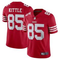 ? New Embroidered 49ers KITTLE  85 Mens Short Sleeve BOSA  97 Legendary Version Rugby Jersey