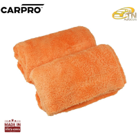 CARPRO BOA Orange Edgeless Microfiber Towel ผ้าไมโครไฟเบอร์ BOA ไร้ขอบสีส้มหนา 350 gsm