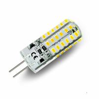 ERANPO Mini G4หลอดไฟ Led 3W 12V/AC220V 3014SMD 42led โคมไฟซิลิโคนอบอุ่นสีขาว/สีขาว360องศามุมไฟ LED