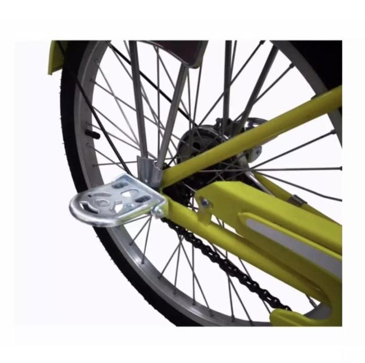 อลูมิเนียมอัลลอย-ที่พักเท้าจักรยานอะลูมิเนียม-สามารถพับได้-ติดตั้งง่ายปรับใช้ได้กับจักรยานทุกรุ่น-จักรยานเสือภูเขา