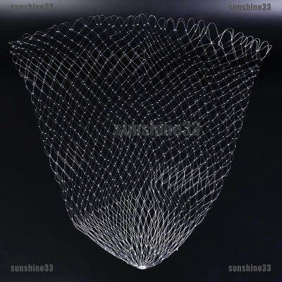 Fishing Tools fish line Net Mesh Hole Depth Folding Landing Dip N