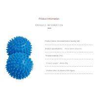 65MM Magic Clothes Dryer ลูกบอลซักผ้าที่มีประสิทธิภาพ PVC การคุ้มครองสิ่งแวดล้อม Magic Decontamination Ball Fluffy Clothes