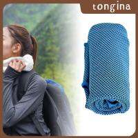 Tongina 30x8ผ้าพันคอผ้าเช็ดตัวสำหรับออกกำลังกายสำหรับวิ่ง,0ซม./12นิ้ว X 32นิ้วผ้าขนหนูผ้าเย็นผ้านุ่มสบายสำหรับวิ่งออกกำลังกายเดินเขาวิ่งจ๊อกกิ้ง