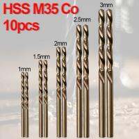 【DT】hot！ 10pcs Titanium Coated Cobalt Bits Speed Set Function Metal Drills Tools Woodwor