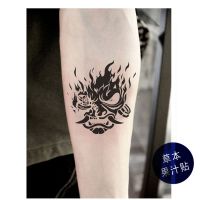 Wu Shi Band Juice Tattoo Stickers Cyberpunk Trend Waterproof Temporary Tattoo Stickers Personality Fake Tattoo for Women Men