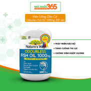 Viên Uống Dầu Cá Nature s Way Odourless Fish Oil Tăng Cường Sức Khoẻ Tự