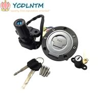 Fuel Gas Cap Ignition Switch Seat Lock with Keys Kit For Yamaha YZF R1 02-03 R6 03-05 MT03 06-12 MT09 FZ6 FZ09 XJ6 FZ6R FJR1300