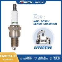 ZZOOI 2-8PCS TORCH Spark Plugs F6RTCU-11 Replace for Candles BPR6ES-11(4824) SUBARU 22401AA120 22401-AA130 HYUNDAI/KIA 18811-11061