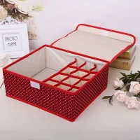 Bra Underwear Organizer Storage Box Oxford Cloth Finishing Drawer Closet Organizers Storage Organizador Drawer Divider Boxes