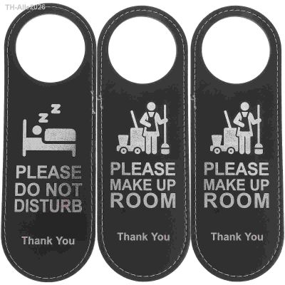 ◙♂ Double-sided Listing Room Door Hanger Hanging Tag Hotel Sign Handle