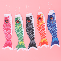 【cw】Windsock Japanese Flag Fish Koinobori Carp Hanging Streamer Decor Wind Garden Decoration Flags Nobori Kite Streamers Bar Sushi 【hot】 1