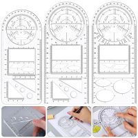Multifunctional Geometric Rulers Architecture Template Ruler - Geometric Ruler - Aliexpress