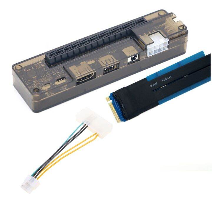 1 Set External Laptop Video Card Dock Notebook to Graphics Card Adapter