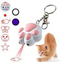 【YF】 Pet Cat Toys USB Rechargeable Multifunctional Laser Toy For Cats Interactive Funny Kitten Training Accessories