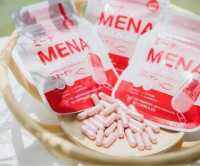 1  ซอง    MENA COLLAGEN มีนา คอลลาเจน แน็กชาลี มีคอลลาเจน+แอลกลูต้าไธโอน  30 Capsule