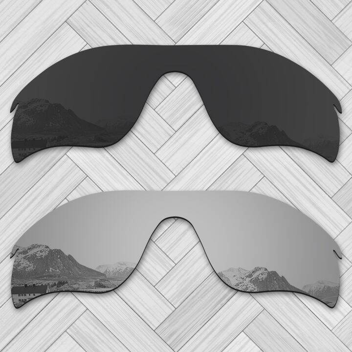 2 Pieces POLARIZED Replacement Lenses for Oakley RadarLock Path